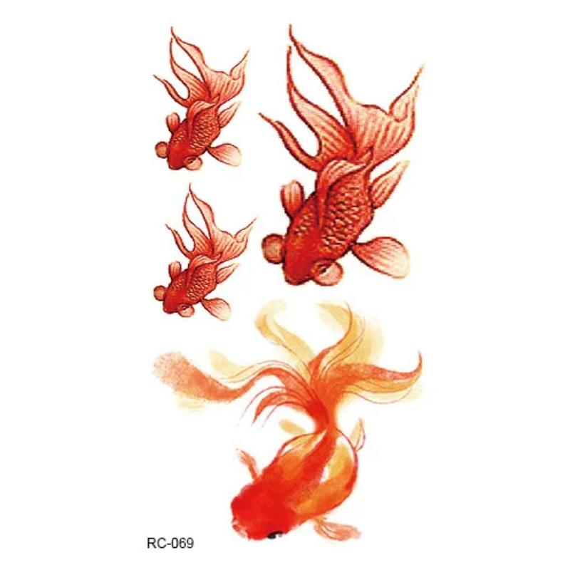 Tattoo-Aufkleber Körper-Make-up Flamme Finger Wasserdicht Temporäre Tattoos Schwarz Quadrat Rose Blume Kunst Flash Fake Tattoos