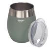 Les Trésors De Lily [A1727] - Green 'Pure' Design Transport Mug (steel) - 10x8cm (20 Cl)