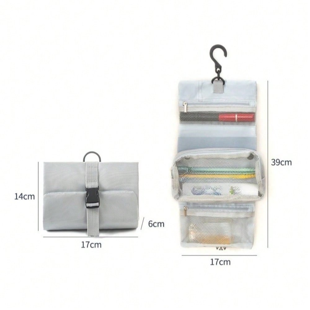 Buckle Folding Toilet Bag Men And Women Business Trip Toiletries Storage Bag