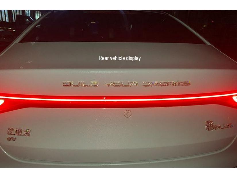 BYD Qin Yuan Dolphin Seal Destroyer Emblem Rhinestone Car Sticker