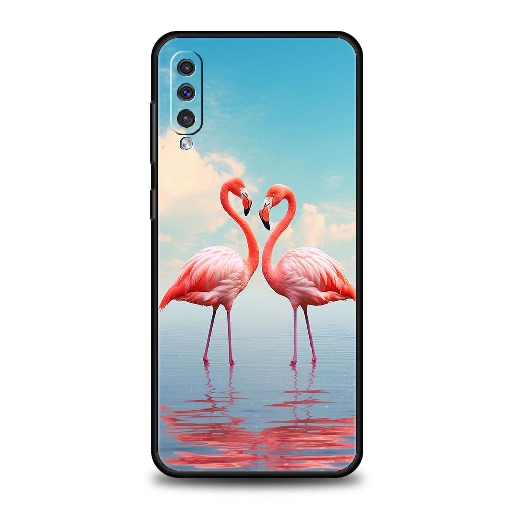 

Flamingo Phone Case for Samsung Galaxy A24 A13 A53 A73 A33 A22 A12 A02 A03 A05 A70 A50 A10 A20 5G Soft TPU Shell Fundas Capa Bag Samsung A13