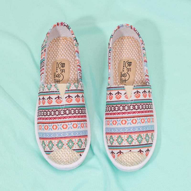 

Мода 2025 Лето Женские Повседневные Удобные Богемные Слипоны Ленивая Обувь Женская Женская Плоские Слипоны Холщовые Ремешки Лоферы Соломенные Эспадрильи 9(40)