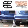 Car Exterior Exhaust Pipe Mufflers Cover Compatible with 2020-2023 Cadillac CT4/CT5, 2023-2024 Cadillac CT6,Stainless Steel Exhaust Pipe Decorate