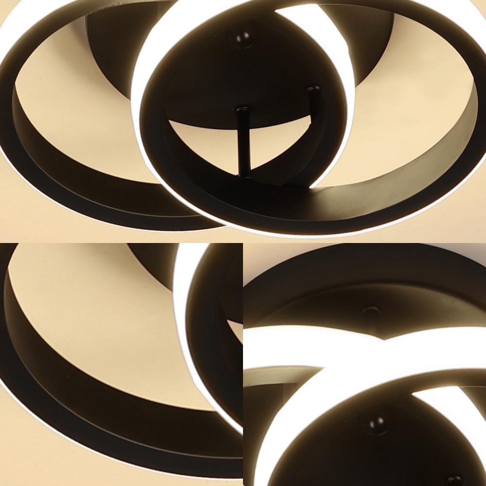 LED Aisle iling Lights Modern Chandelier Three Colors Lamp Minimalist Lamps For Bedroom Light Surfa Installation