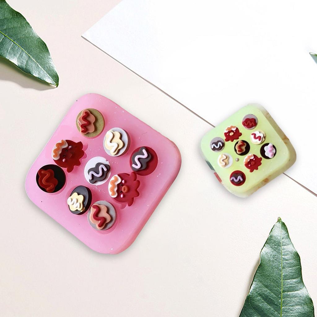 Multipurpose Sturdy Silicone Mould for Crafting Unique Octopus Balls Shaped Waterproof and Portable Home Decoration