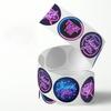 500Pcsroll Neon Pattern Thank You Stickers Diy Envelope Sealing Labels For Gift Bagsboxes Baking Cake Dessert Decoration