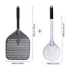 SHANGPEIXUAN 16/14/13/12 Zoll perforierte Pizzaschaufel rechteckige Pizzaschaufel Aluminium Hartbeschichtung Pizzaschaufel Paddel kurzes Werkzeug 1