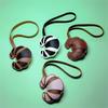 Creative Croissant Leather PU Keychain Pendant