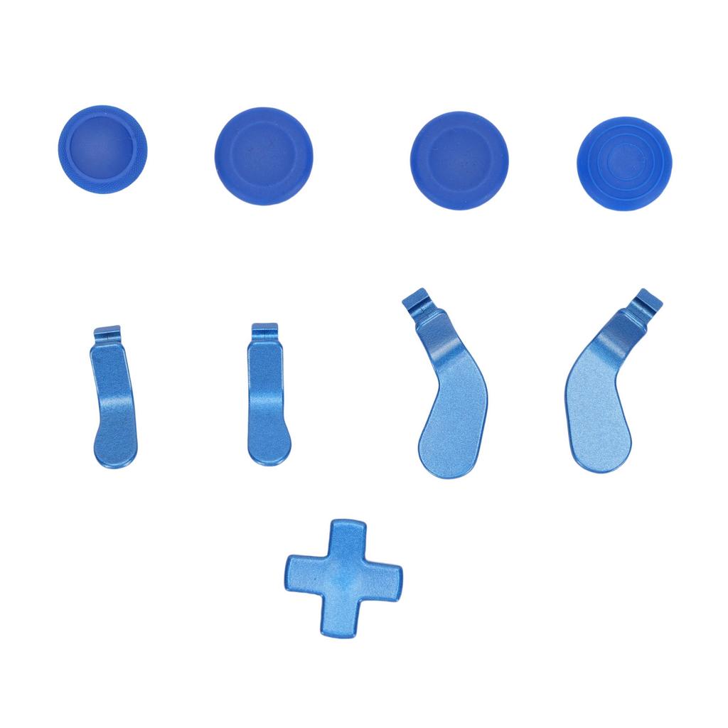Metal Thumbsticks Replacement for Elite Controller Series 2 Core Includes 4 Joysticks 4 Paddles 1 Standard D Pads Blue
