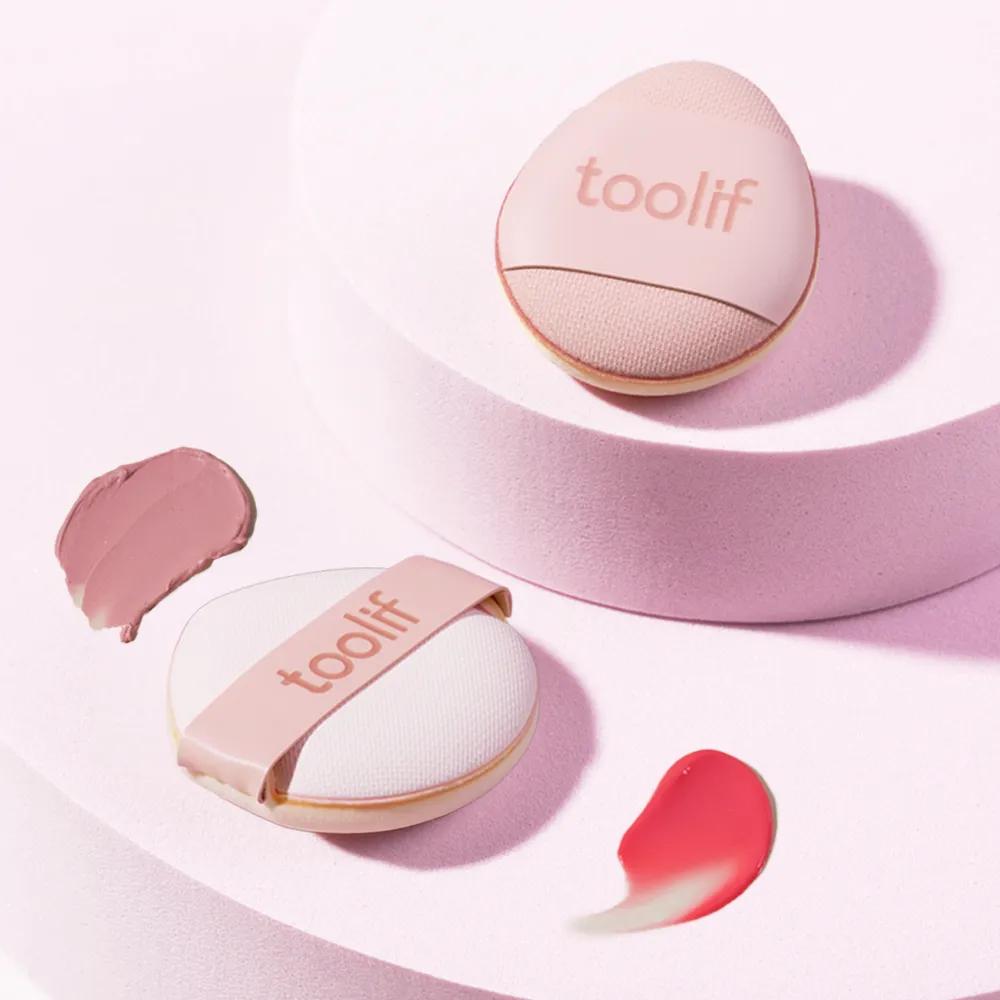 Toolif Tok Blusher Puff 4P (Soft Flush/Point) Point Puff 4P