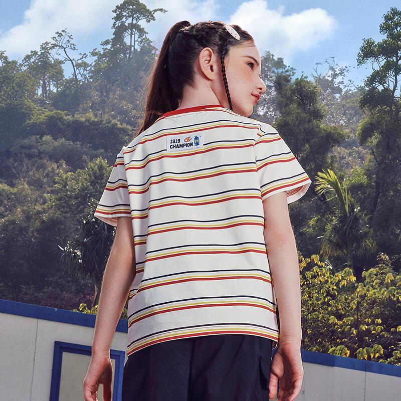 Champion Kids' Quick Dry Striped T-Shirt