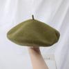 Satomi Ishihara Retro Wool Beret: Thickened Japanese & Korean Versatile Pumpkin Hat for Women