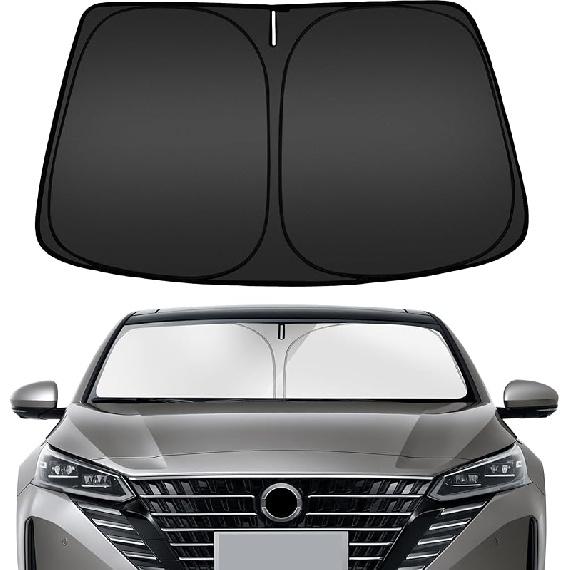 ARISMOTOR Windshield Sun Shade for Ni-ssan Altima 2019-2025, Custom Fit Foldable Front Window Sunshade Sun Visor Protector, Block UV Rays Keep Your