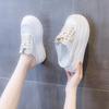 Faule dicksohlige Muffin-Erhöhung Baotou Halbschuhe Damen kleines Weiß Oberbekleidung Mode 2025 Sommer neu Mesh kleiner Mann