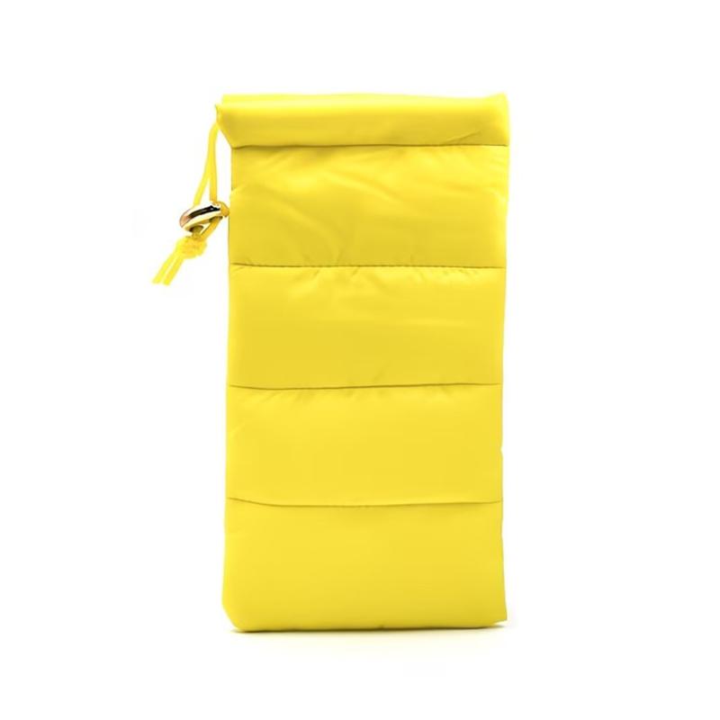 Portable Drawstring Eyeglass Storage Bag Down Cotton Eyeglass Case Mobile Phone Storage Bag Perfect For Daily Travel