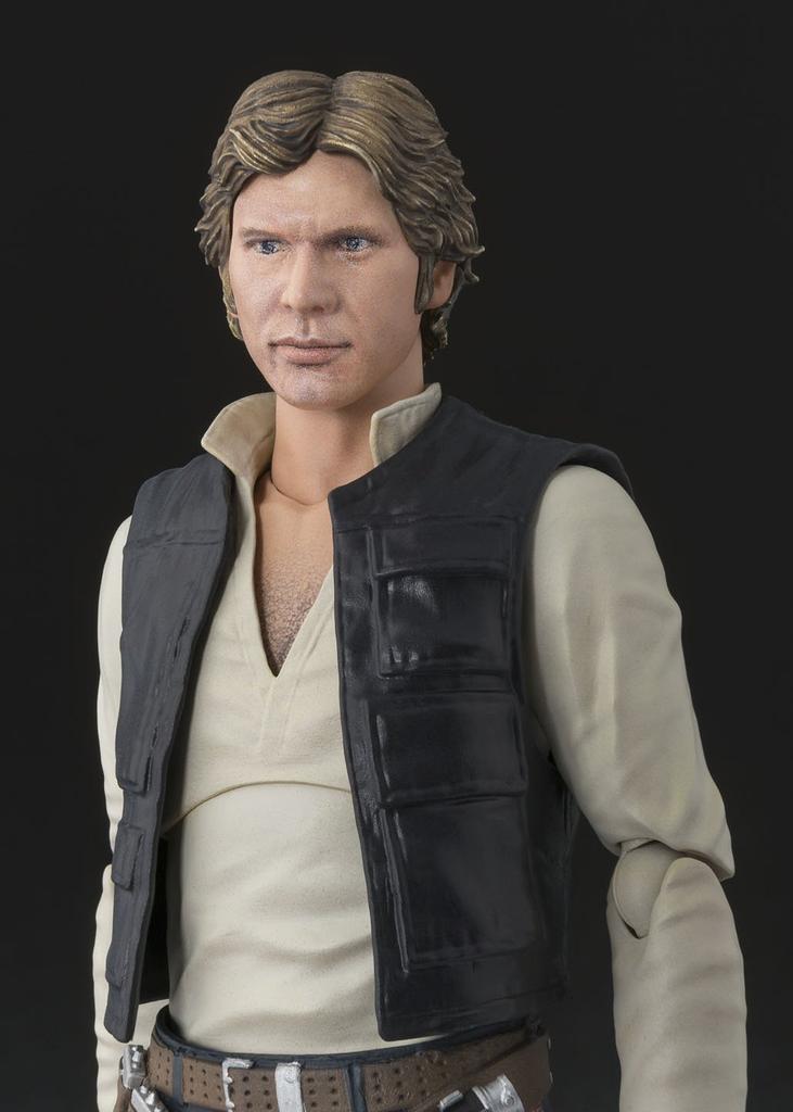 TAMASHII NATIONS Star Wars Han Solo NUEVA figura móvil pintada de 150 mm SHFiguarts (UNA ESPERANZA) Aprox.. ABS y PVC