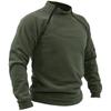 Herren-Pullover mit Stehkragen, farblich passender Pullover, Outdoor-Wärmedämmung, taktisches Bottoming-Shirt