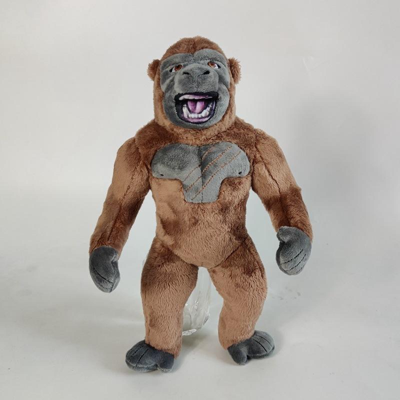 30cm Nieuwe Godzilla Vs Kong Anime Pluche Speelgoed Koning van De Monsters Godzilla King Kong Pluche Kussen Poppen Sieraden Cadeaus