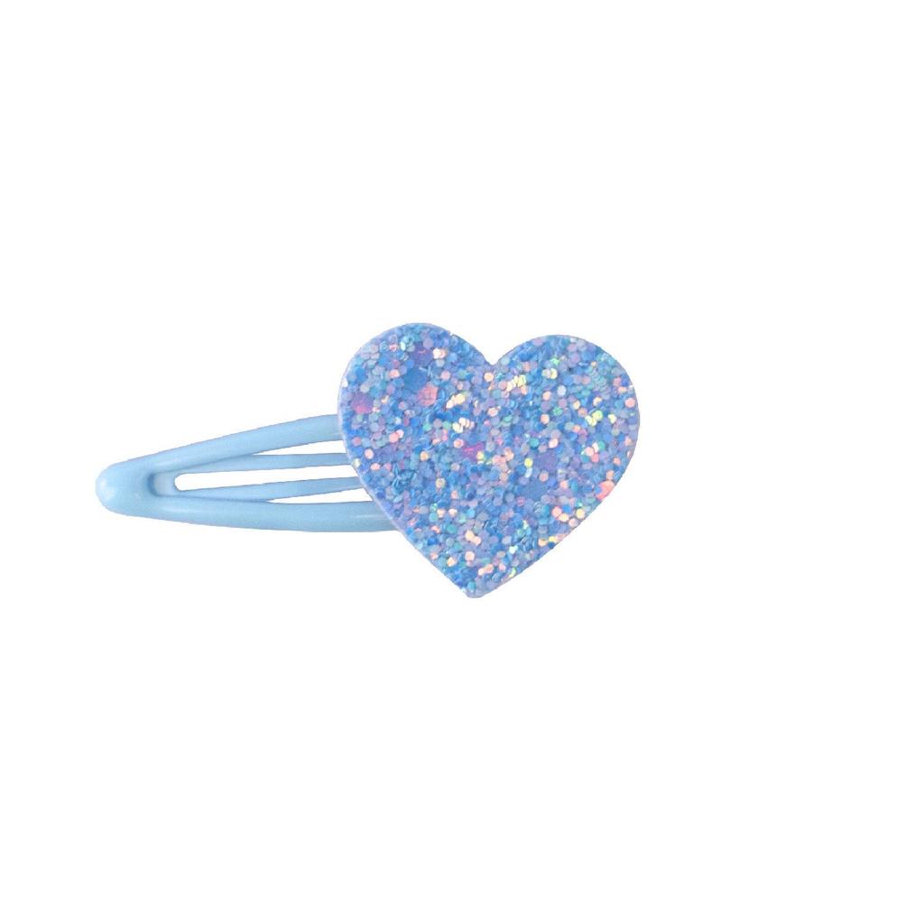 Candy Color Heart & Star Cartoon Bang Hair Clips for Kids
