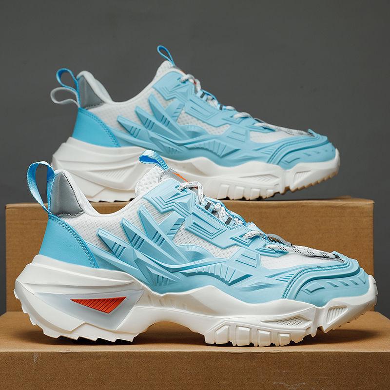 Shoes for Men's Autumn Men's Black Sports and Casual Trendys Added The New