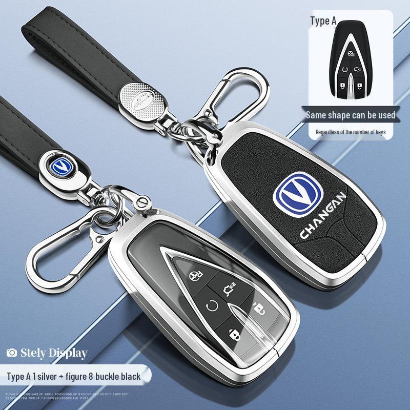 Changan Key Case: Compatible with CS75 Plus, CS55 Plus, CS35 Plus, Eado, Oshan X7, X5 Models
