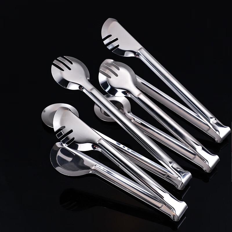 Stainless Steel Food Tongs Set