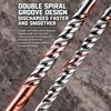 Extended Four-bladed Cross Impact Drill Bit Concrete Drill Bit  Brick Wall Drilling