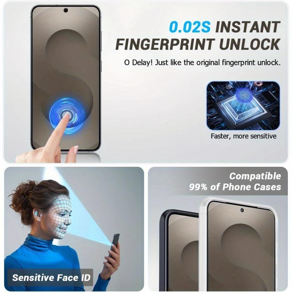 3Pcs Full Cover Tempered Glass for Samsung Galaxy S26 S25 S24 S23 Ultra S22 S21 Plus S23 S24 S25 FE Ultra Clear Screen Protector