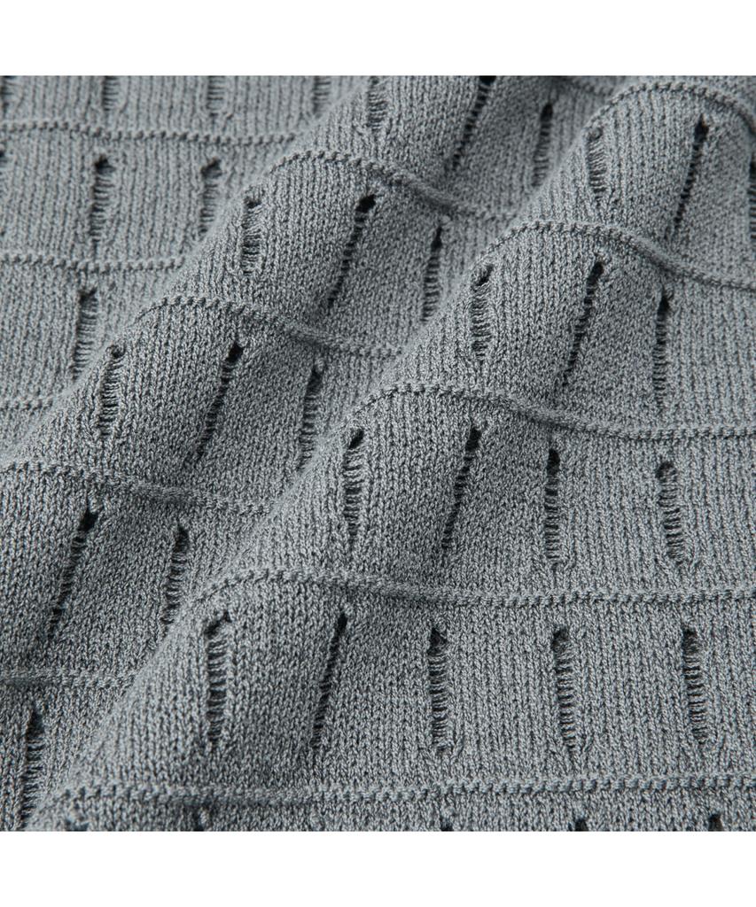 Keoseuuteommellou Gray Knit Vest Cwwam26401Gyx