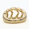 Used Boucheron Ring Rock Crystal EU#51 K18 Yellow Gold 8.8g Yellow Gold Jewelry