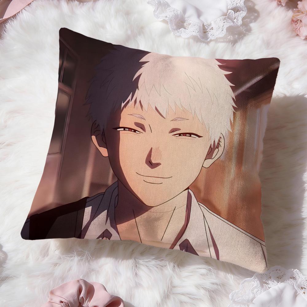 T-The Summer Hikaru DiedS Cushion Cover Premium Comfort Reversible Pillow Cove -Two in One Design for Any Room & Car Interior