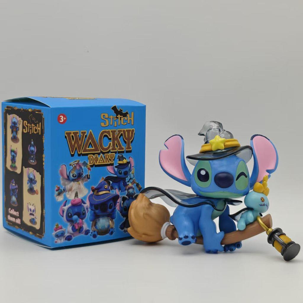 Stitch Blind Box Figurine: Funny Cross-Border Desktop Model Ornament for Gashapon Claw Machines