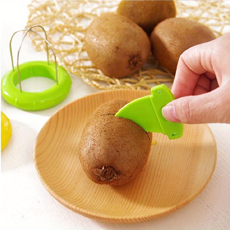 1/2SET kiwi peeler for kiwi fruit peel segmentation and peeling