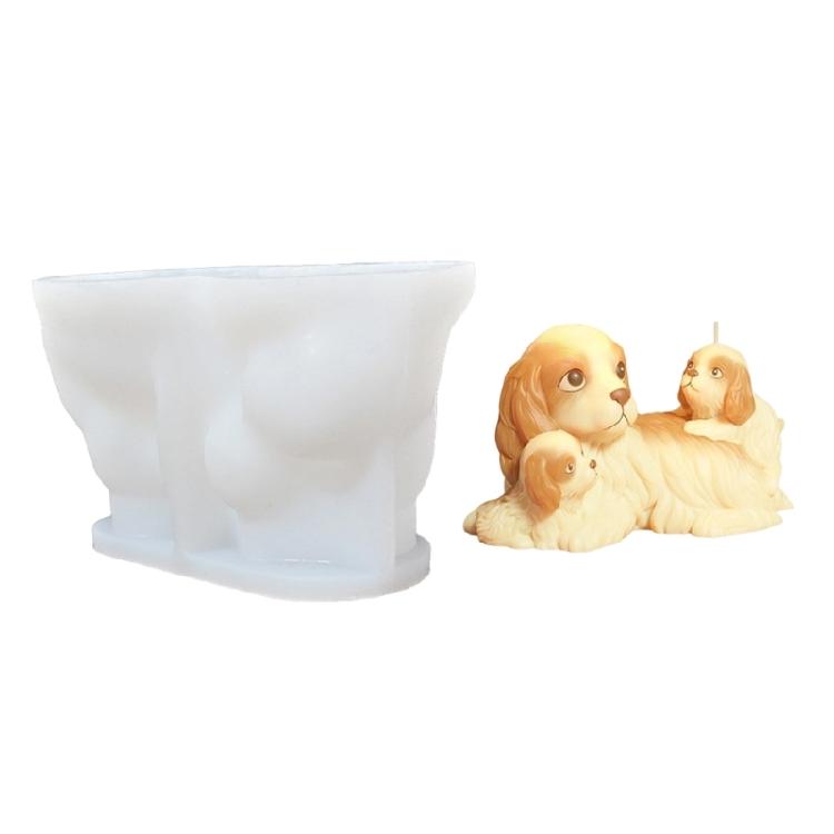 Unique Home Decors Silicone Mold User Friendly Silicone cats And Dog Scented Candle Mold For Creative DIY Projects
