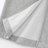 MUJI Women's Sweat I-Line Skirt Gray XL Cotton