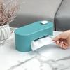 Punch-free Tissue Box with Hook PET Desktop Decoration Napkin Box for Home