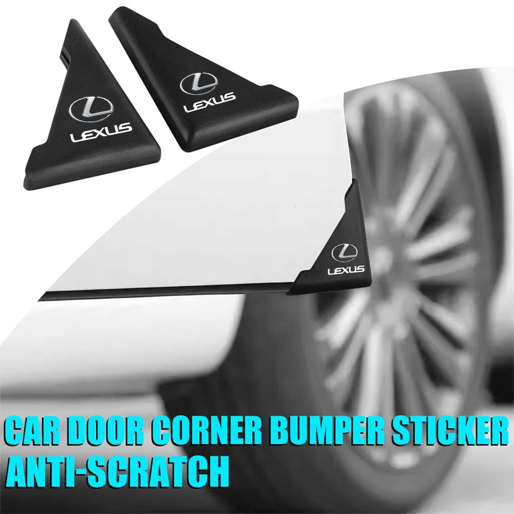 FDM2 2/4Pcs Car Styling Door Corner Cover Bumper Crash Scratch Protector For Lexus EX300h RX450h Al20 CT200h NX RX GS IS LX GX IS250