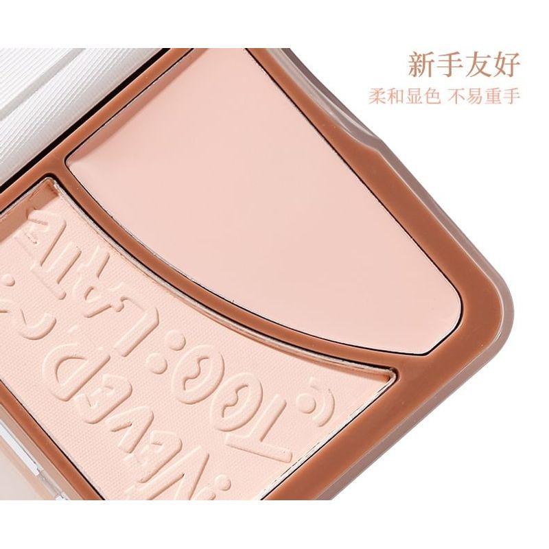 xixi - Tone Soft Focus Double Highlight Palette - 2 Colors