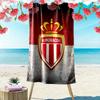 AS Monaco F Print Beach Towel, Large Soft Quick Dry Towel for Beach Camping Swimming