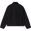 Carhartt WIP Womens SS25 OG Detroit Jacket Classic Adjustable Cuffs And Hem Zipper Solid Color Casual Detroit Jacket Women Jackets I034844-00E-02