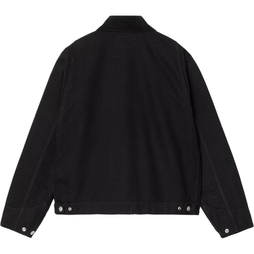 Carhartt WIP Womens SS25 OG Detroit Jacket Classic Adjustable Cuffs And Hem Zipper Solid Color Casual Detroit Jacket Women Jackets I034844-00E-02