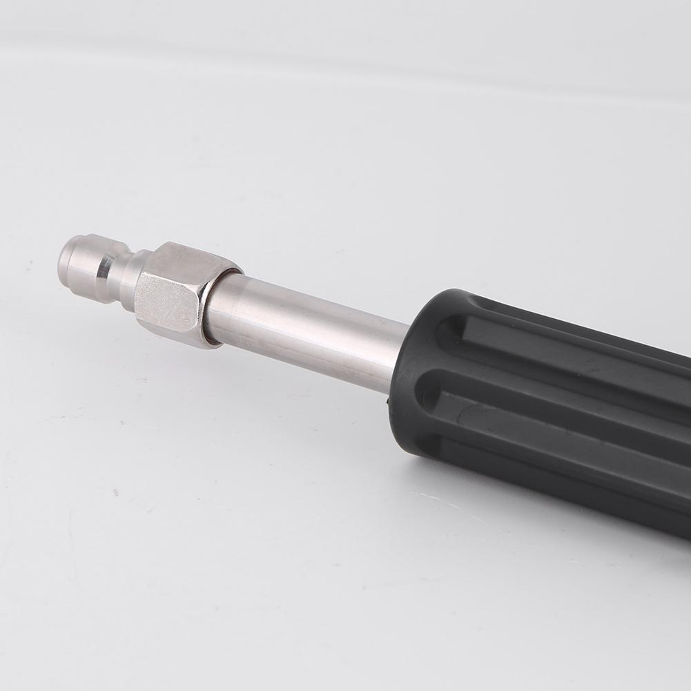 Car Cleaning Wand Spear 14 Quick Connector High Pressure Jet Washer Lance Nozzle Water Gun Extender Rod