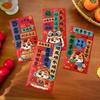 6 Pcs Chinese New Year Red Envelopes 2026 Year of The Horse Lucky Money Packets Red Hong Bao for Spring Festival Lunar New Year