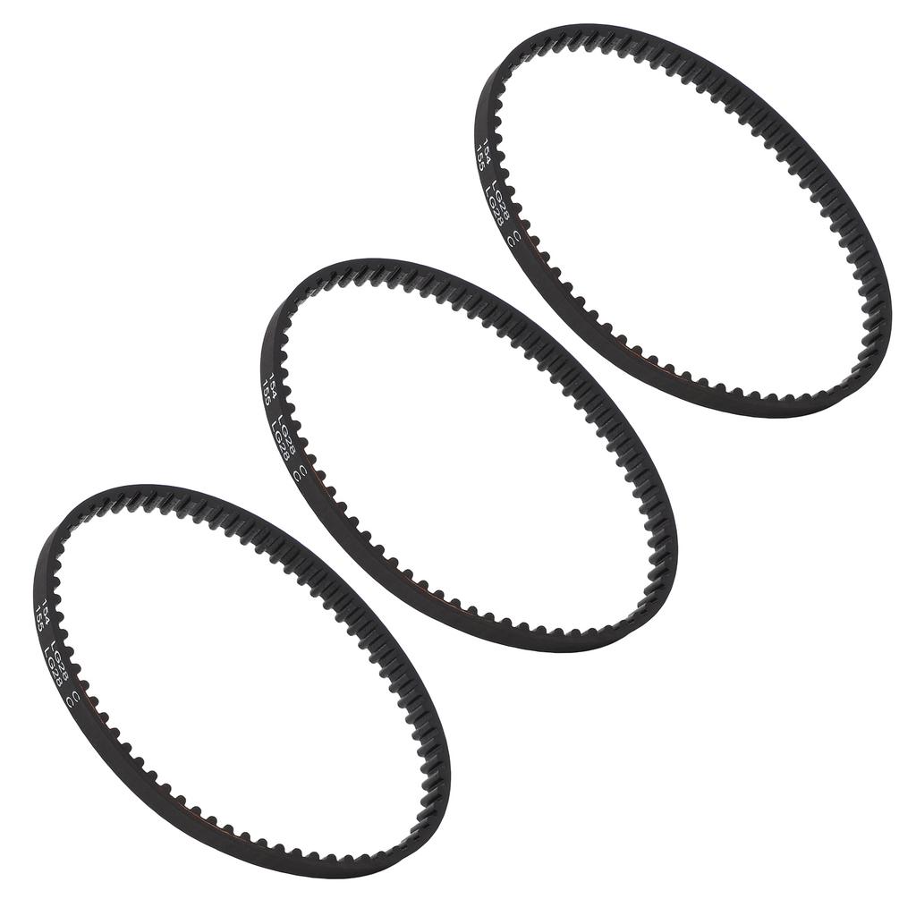 3 Stück Staubsauger Ersatzriemen Standard Gummi Staubsaugerriemen für Bissell ProHeat 2X