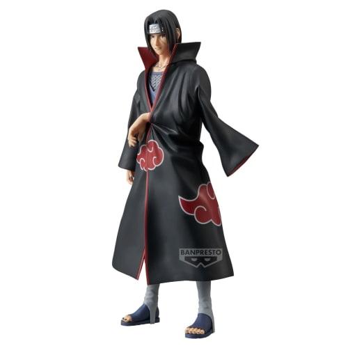 BANPRESTO Itachi Uchiha from Naruto Shippuden Grandist 28cm BP28670P Multicolor Collectible Figure, Perfect for Anime Fans