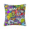 Japan Kuchipatchis Pillow Cover Funny Mametchi Cushion Cover Soft Custom Pillow Case Kawaii Pillowcases For Sofa Car Home Decor