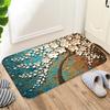 Rectangle Non-Slip Door Mat Bedroom Kitchen Entrance Print Floor Mat Doormats