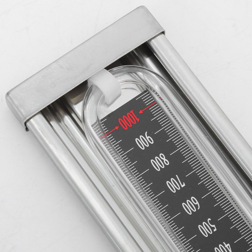 Gas Manometer Water Column Accuracy Gauge for Vacuum Pressure Indicator Tester U-tube