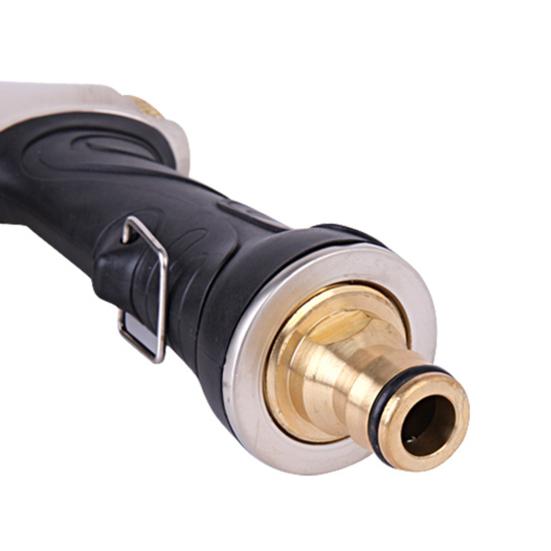 Handheld Hose Nozzle 9 Adjustable Patterns Hose Spray Nozzle Heavy Duty