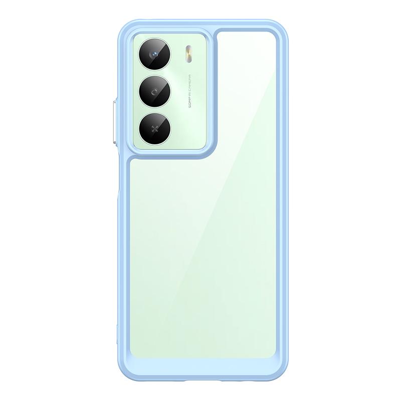 For Realme 14X Global Case Realme 14X Global Cover Bumper Shockproof Clear PC + Silicon Protective Phone Cover Realme 14X Global